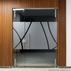 Puerta de Ingreso en Vidrio Templado