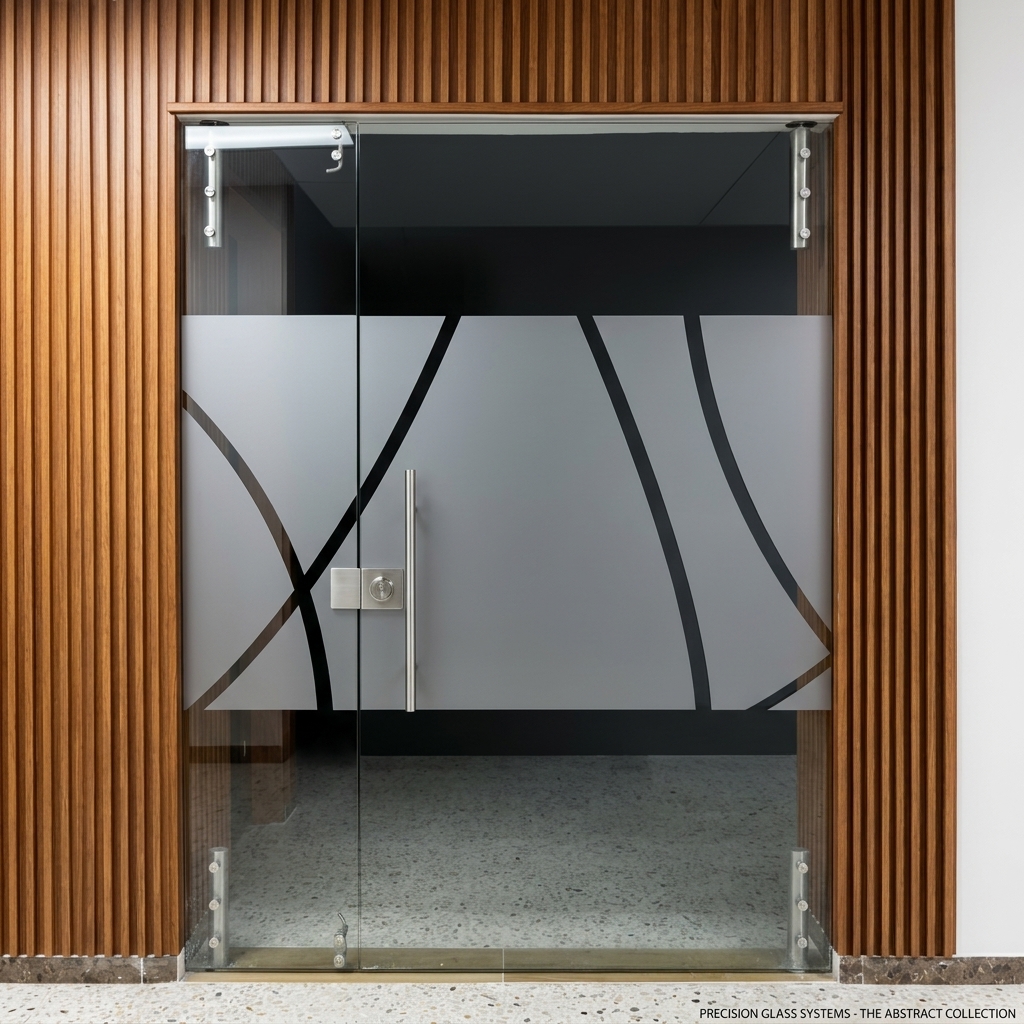 Puerta de Ingreso en Vidrio Templado